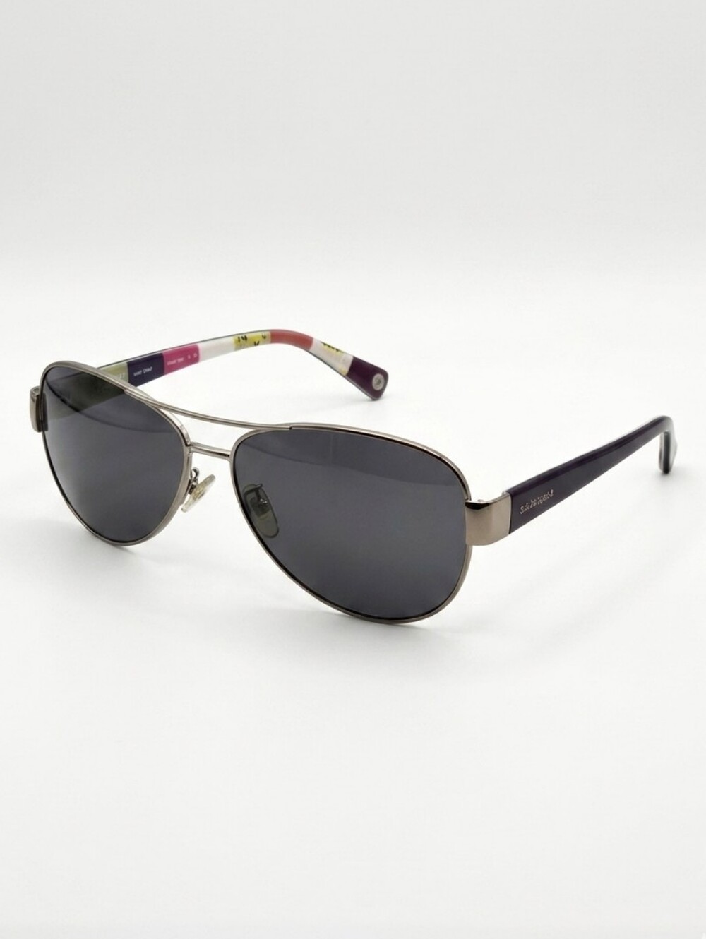 Vintage COACH Kristina Aviator Sunglasses Y2K 2000s